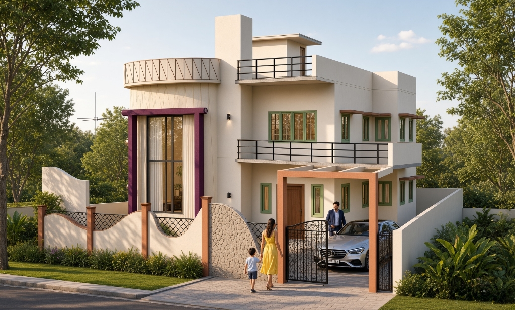 AshaVibhor Villa,Shivaji Park,Raipur 2005-2006