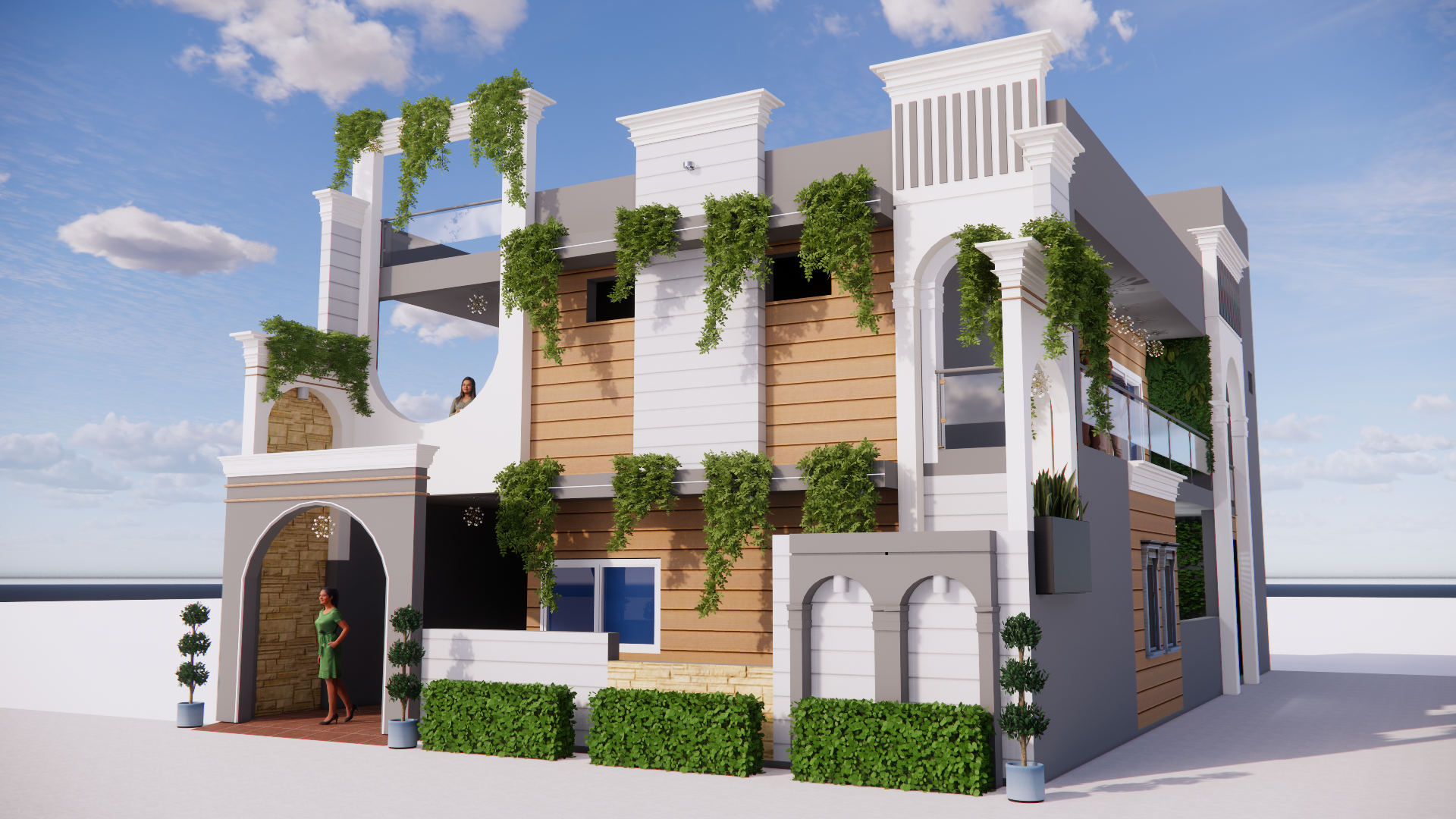 Geetesh Residence Pujari Shani Ji Mandir NOV 2024 Completed Building