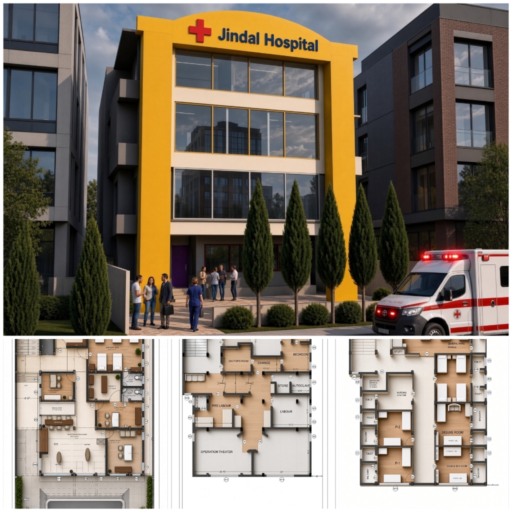 Jindal Hospital,Shankar Nagar,Raipur C.G. 2003-2005