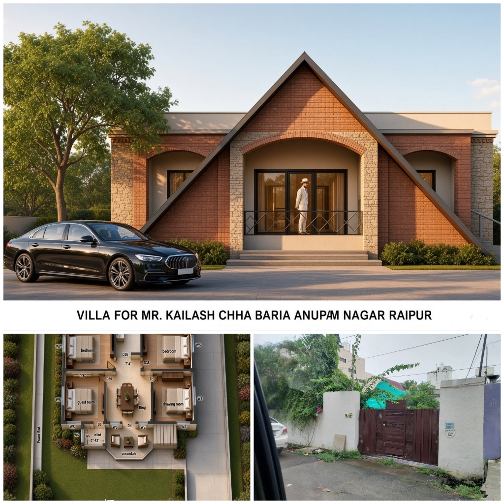Kailash Chhabariya's Villa,Anupam Nagar,Raipur