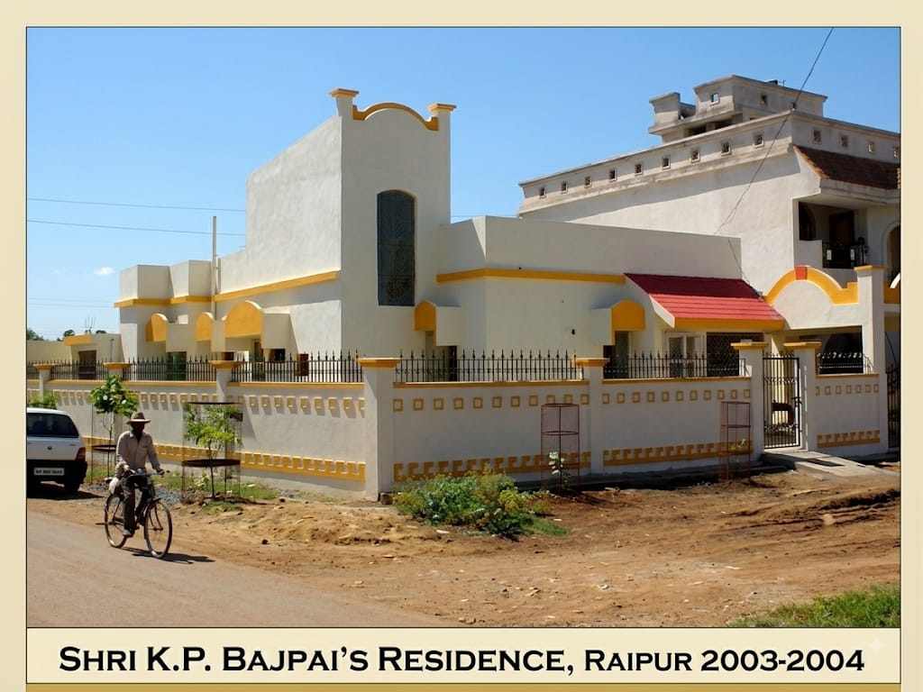 Mr. K.P. Bajpai's Residence, Raipur,2003-2004