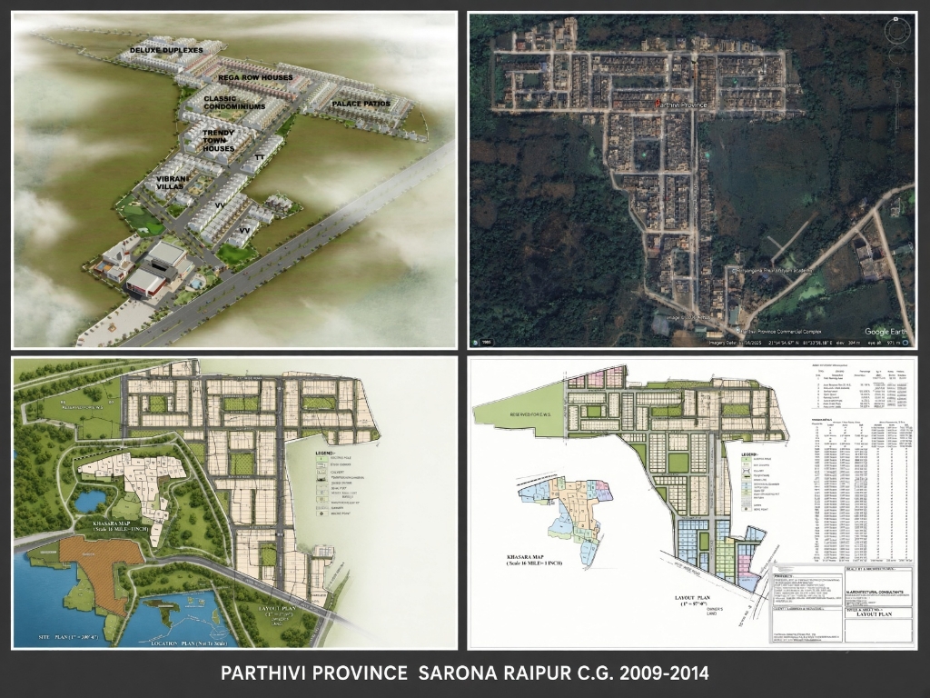 Parthivi Province,Sarona,Raipur,C.G. 2009-2014