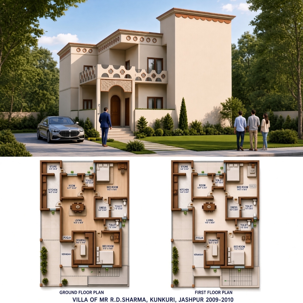 Villa,R.D.Sharma,Kunkuri C.G. 2009-2010