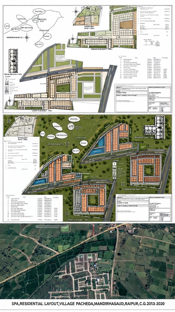 SPA Residential Layout Village Pacheda Mandirhasaud Raipur C.G. 2013-2020