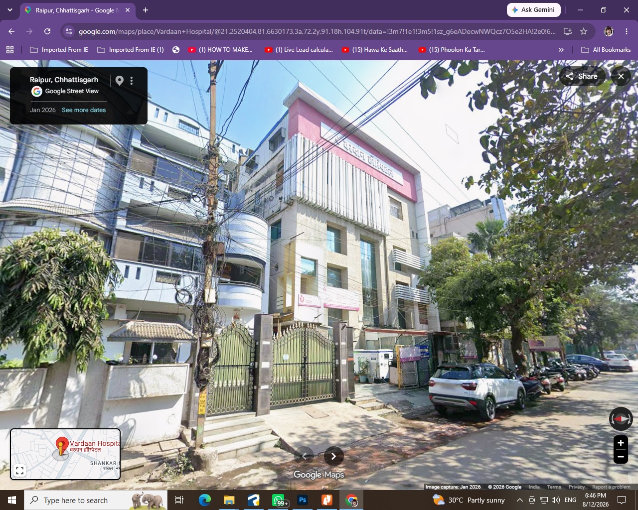 Vardan Hospital Shankar Nagar 2001